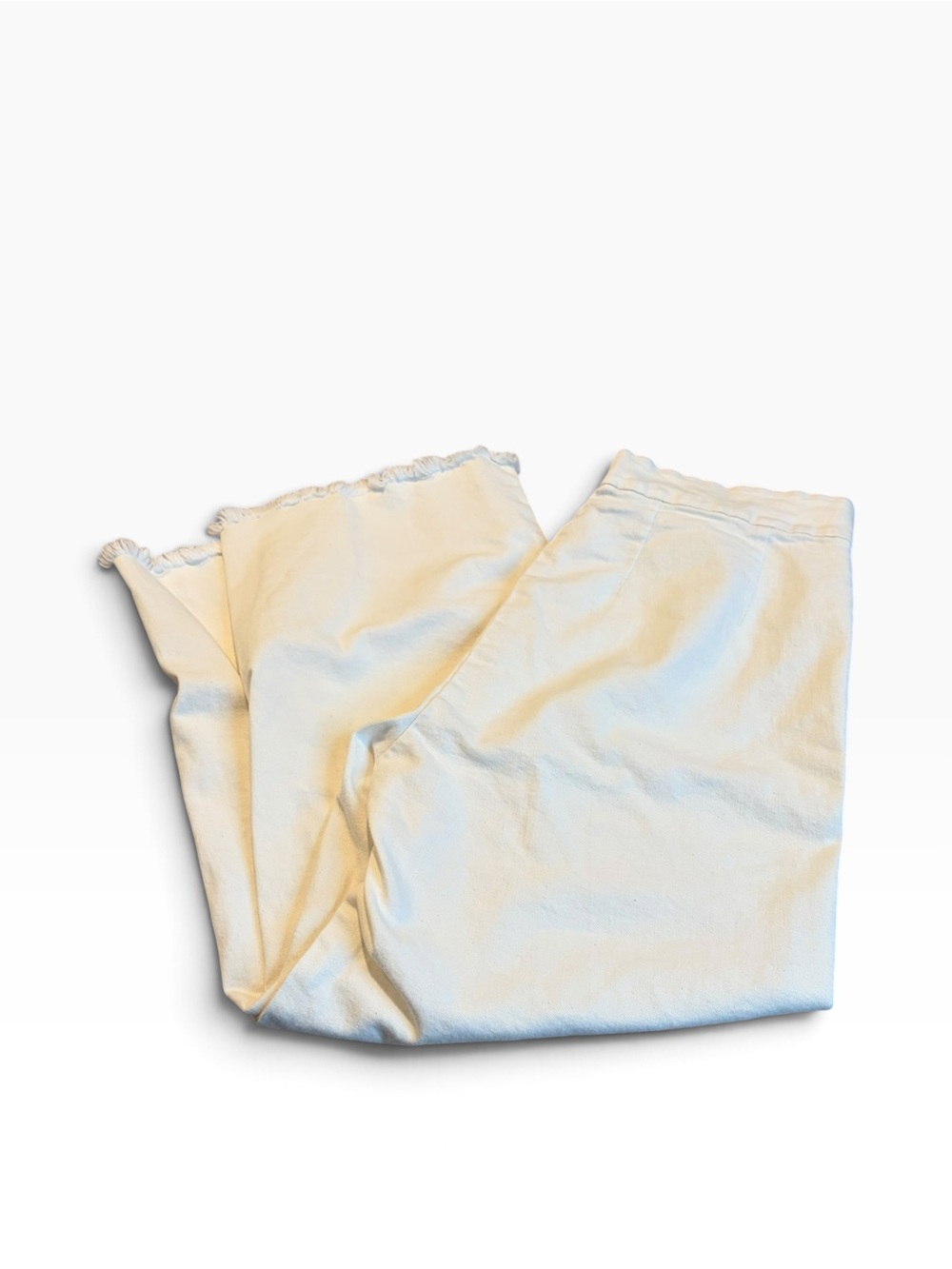 AVENUE MONTAIGNE off white Bellini jeans